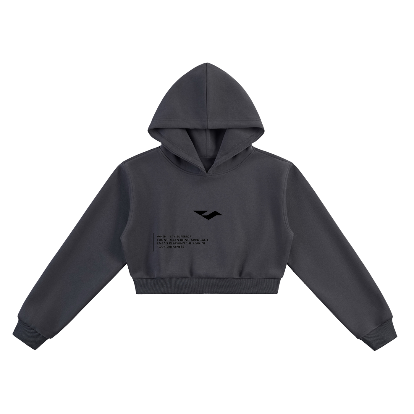 Essential Cropped Hoodie