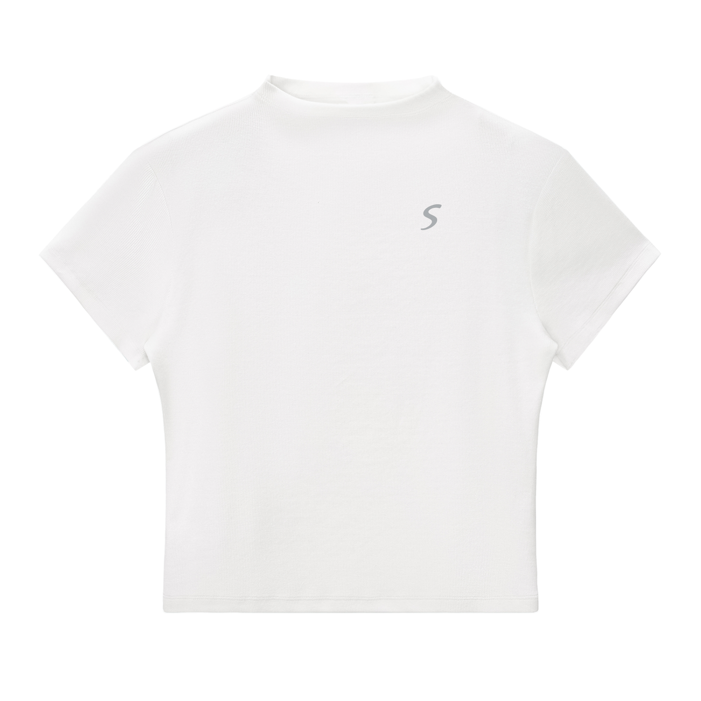 Essential Slim Fit Mock Neck T-Shirt