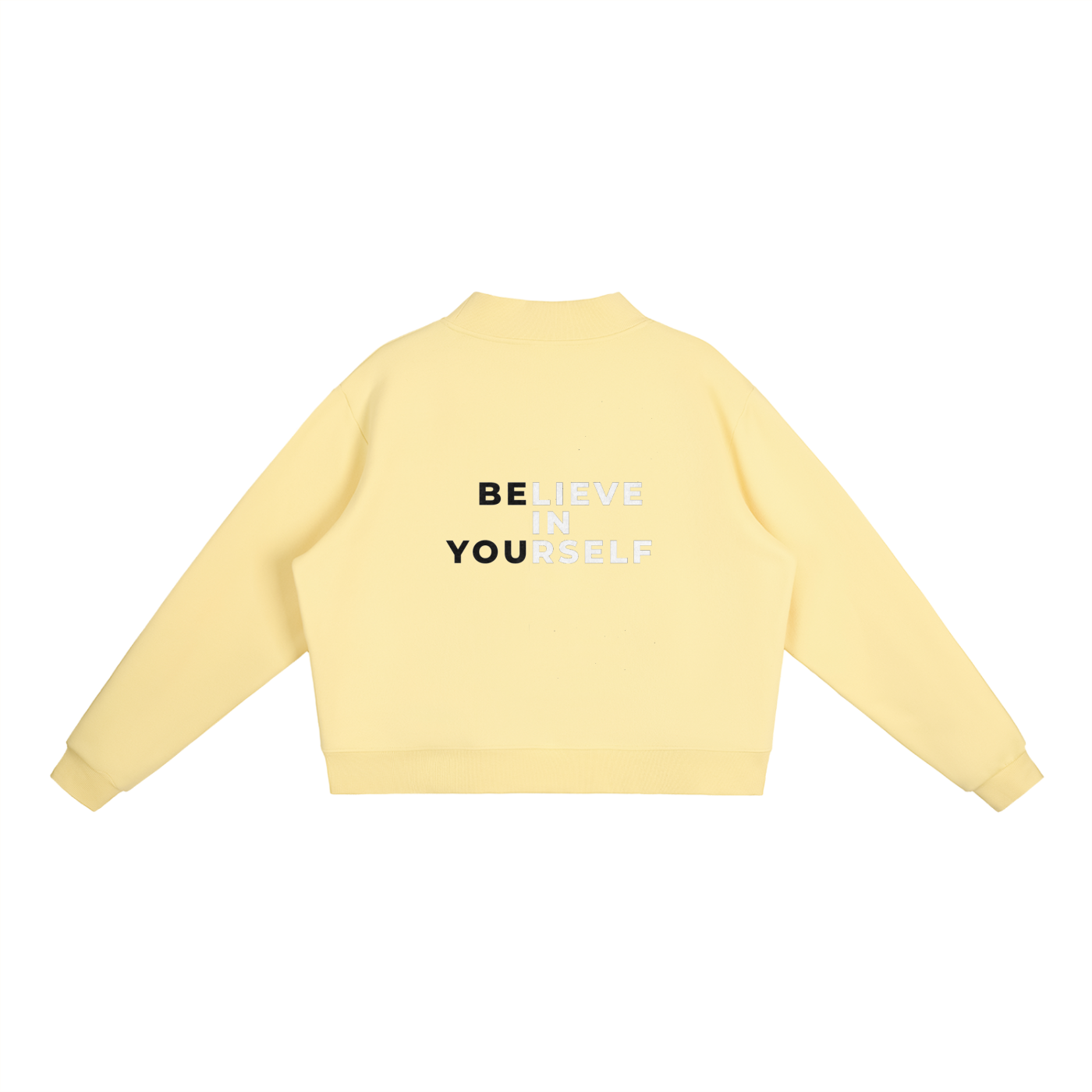 Essential Fleece Mid-Neck Crew Sweatshirt