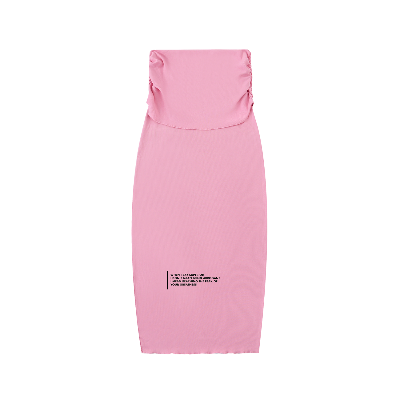 Dyed Washed Straight Hip-Hugging Slim Maxi Skirt