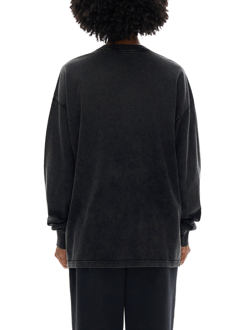 Acid Wash Oversize Long Sleeve T-Shirt