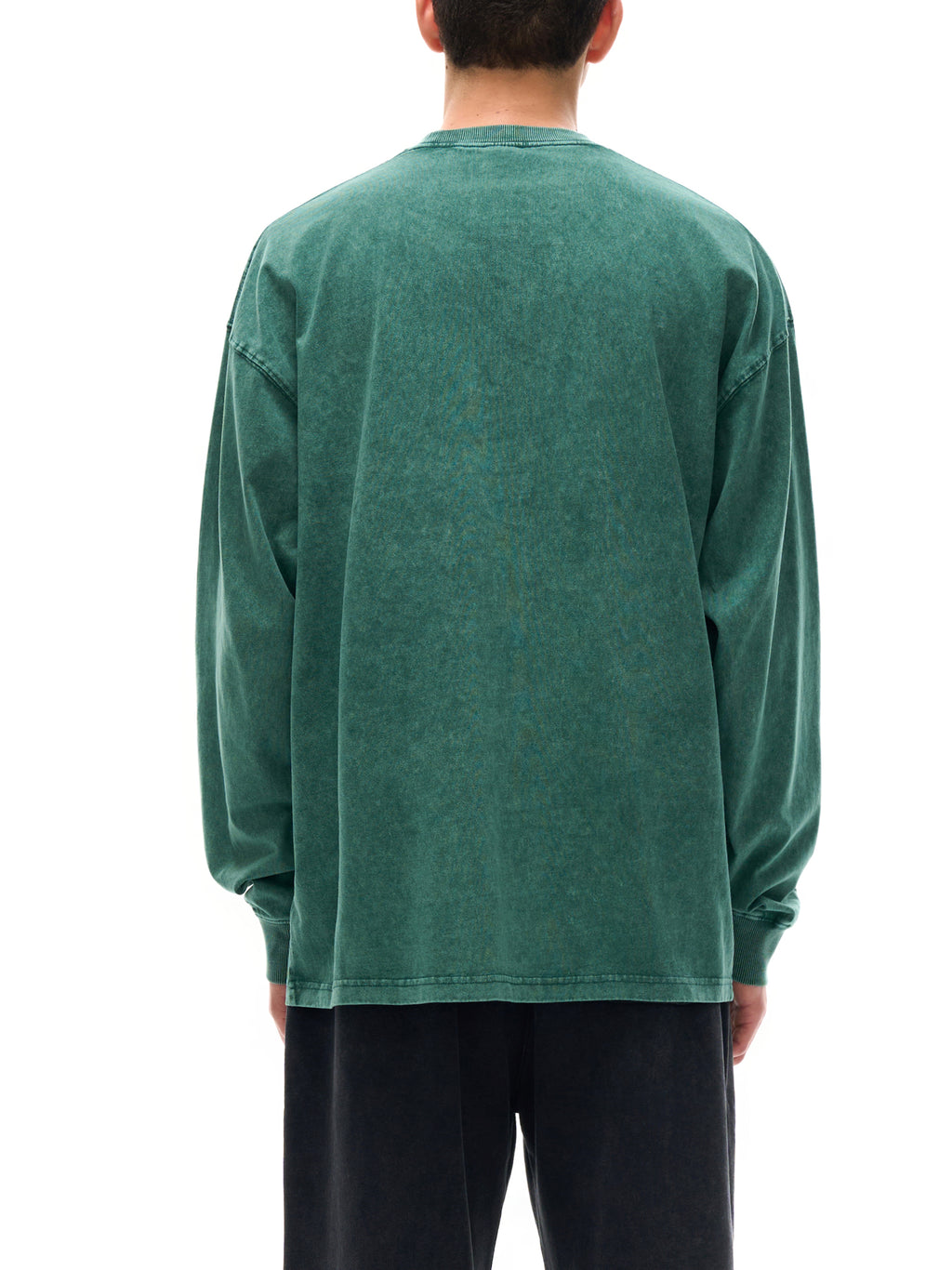 Acid Wash Oversize Long Sleeve T-Shirt